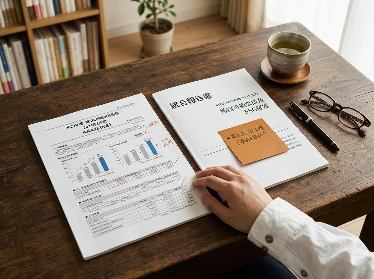 東京の編集室で資料を確認する編集者の俯瞰写真